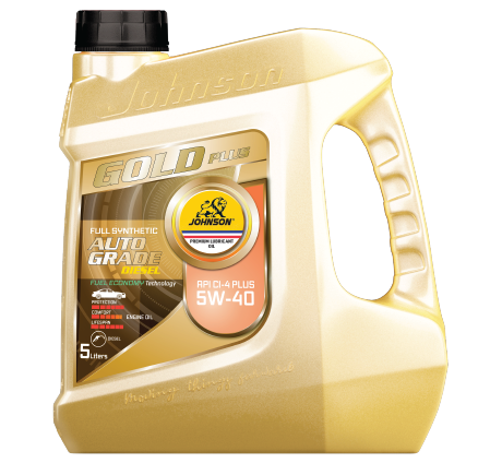 Johsnon Auto Grade Diesel Gold Plus API CI-4 PLUS 5W-40